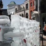 Art installation at Rodeo Drive in Beverly Hills